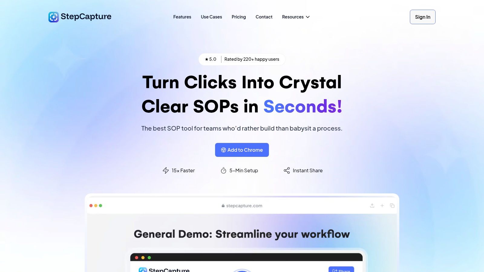 Screenshot from https://stepcapture.com